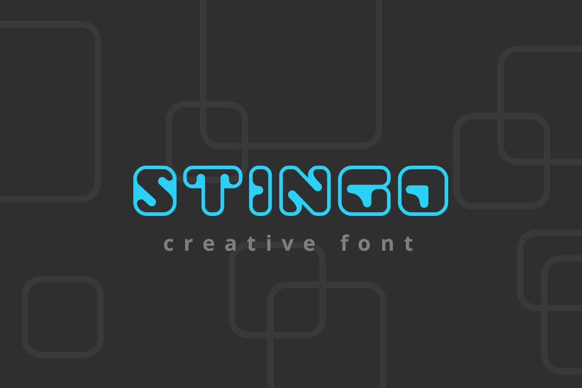 Stingo - Creative Digital Font