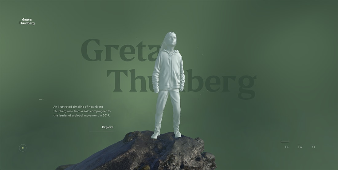 story-greta What Is Storytelling in Design? 10 Tips & Examples design tips Graphics|Inspiration|web design 