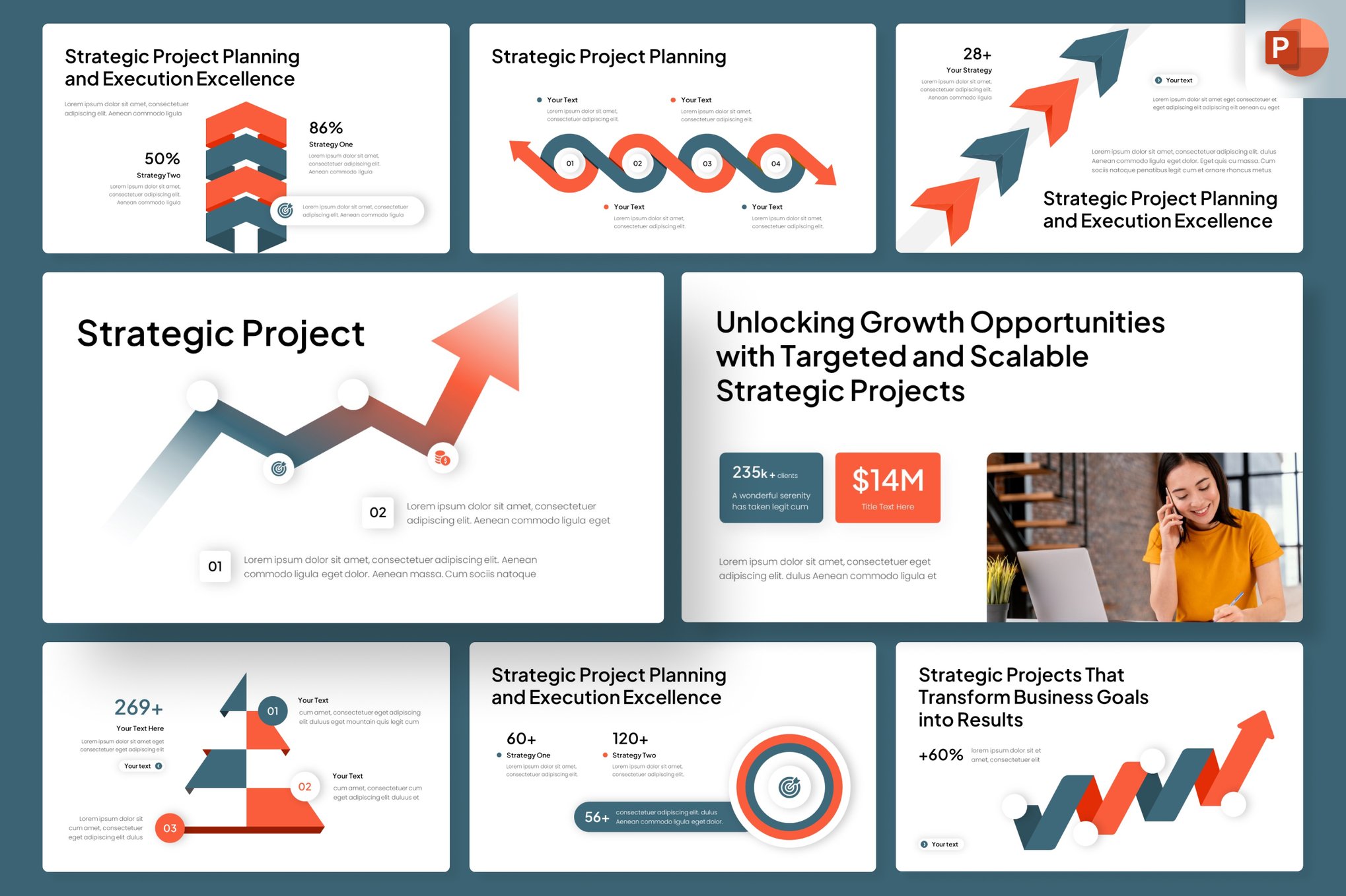 Strategic Project - PowerPoint Presentation Template