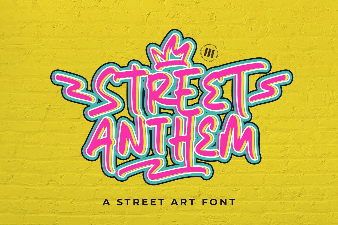 Street Anthem - Urban Edgy Font