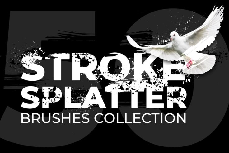 View Information about Stroke Splatter Photoshop Brushes