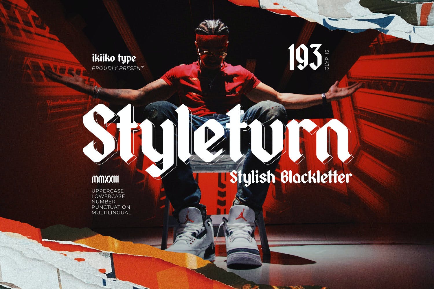 Styleturn - Stylish Edgy Font