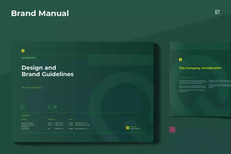 View Information about Stylish Brand Manual & Guideline Template