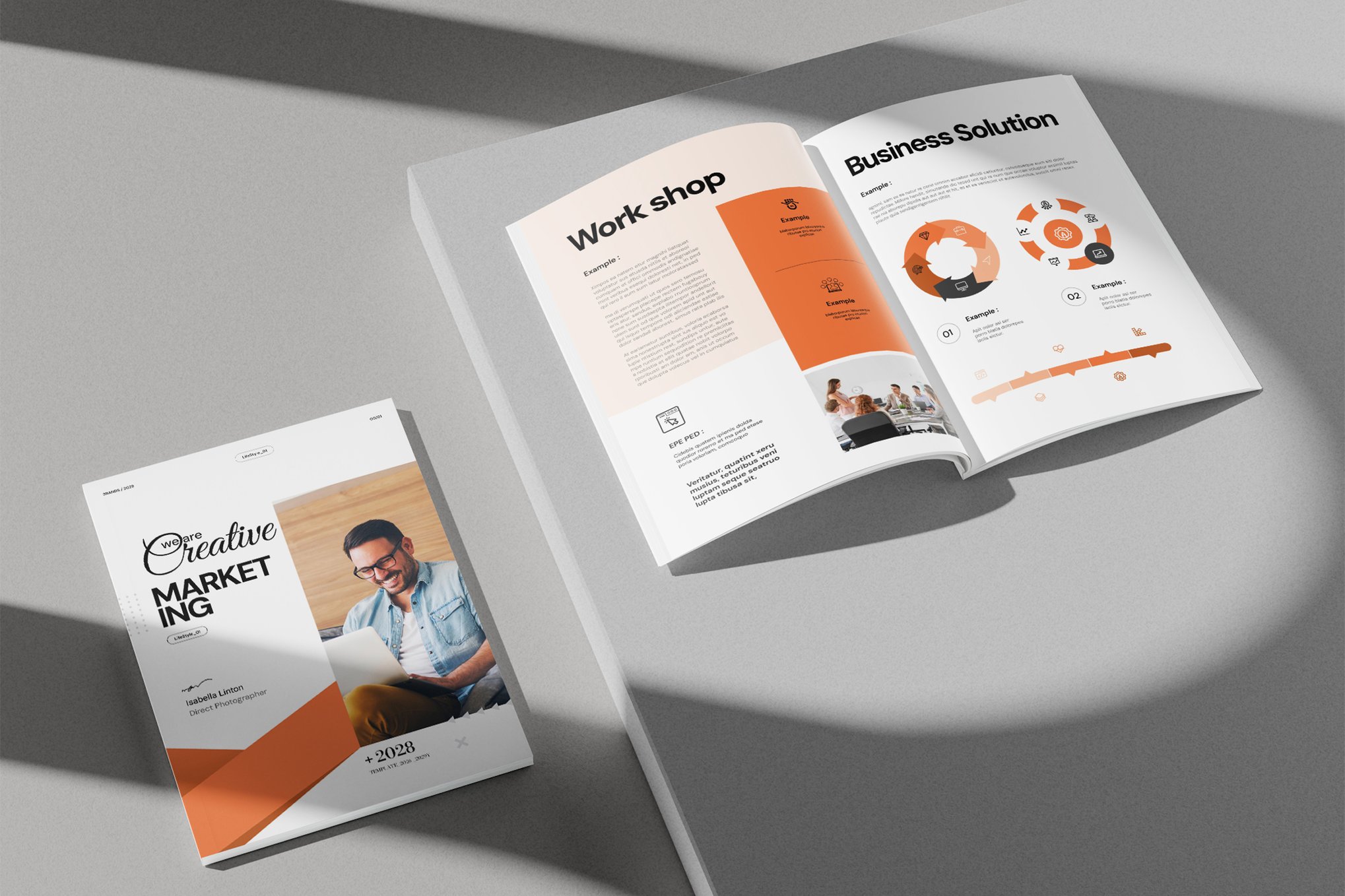 Stylish, Creative Marketing Proposal Template
