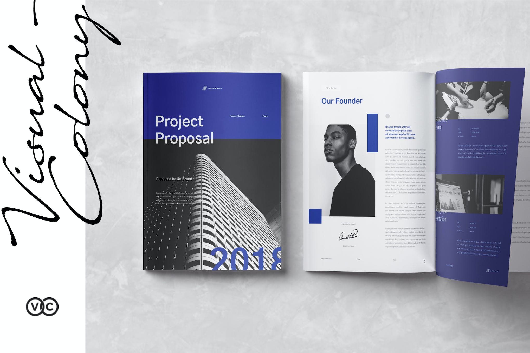 Stylish InDesign Project Proposal