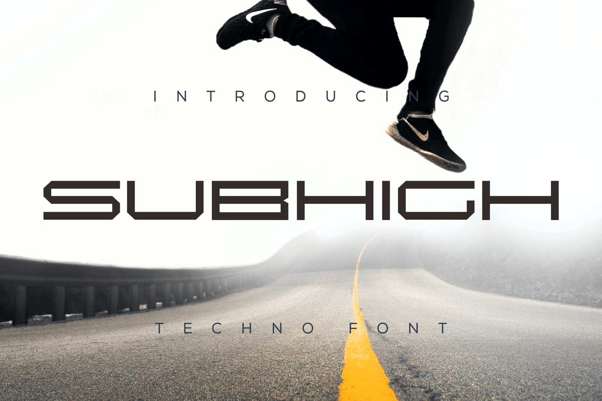 Subhigh - Techno Style Font for Captions