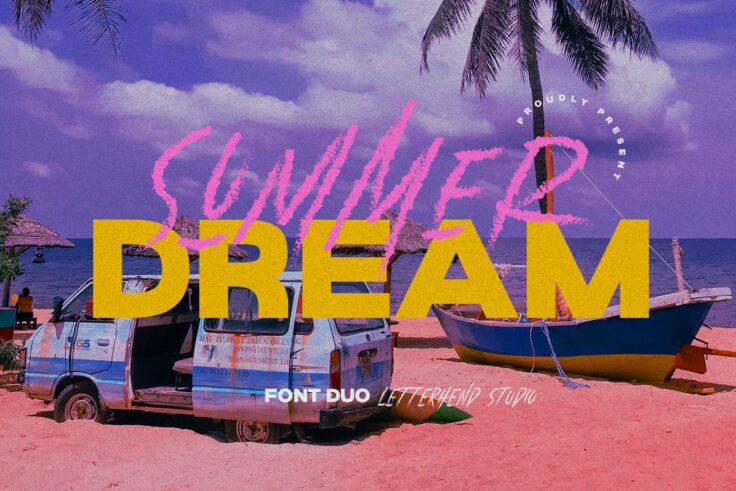 View Information about Summer Dream Font Duo