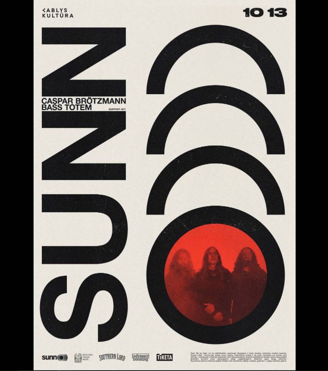 sun o band poster