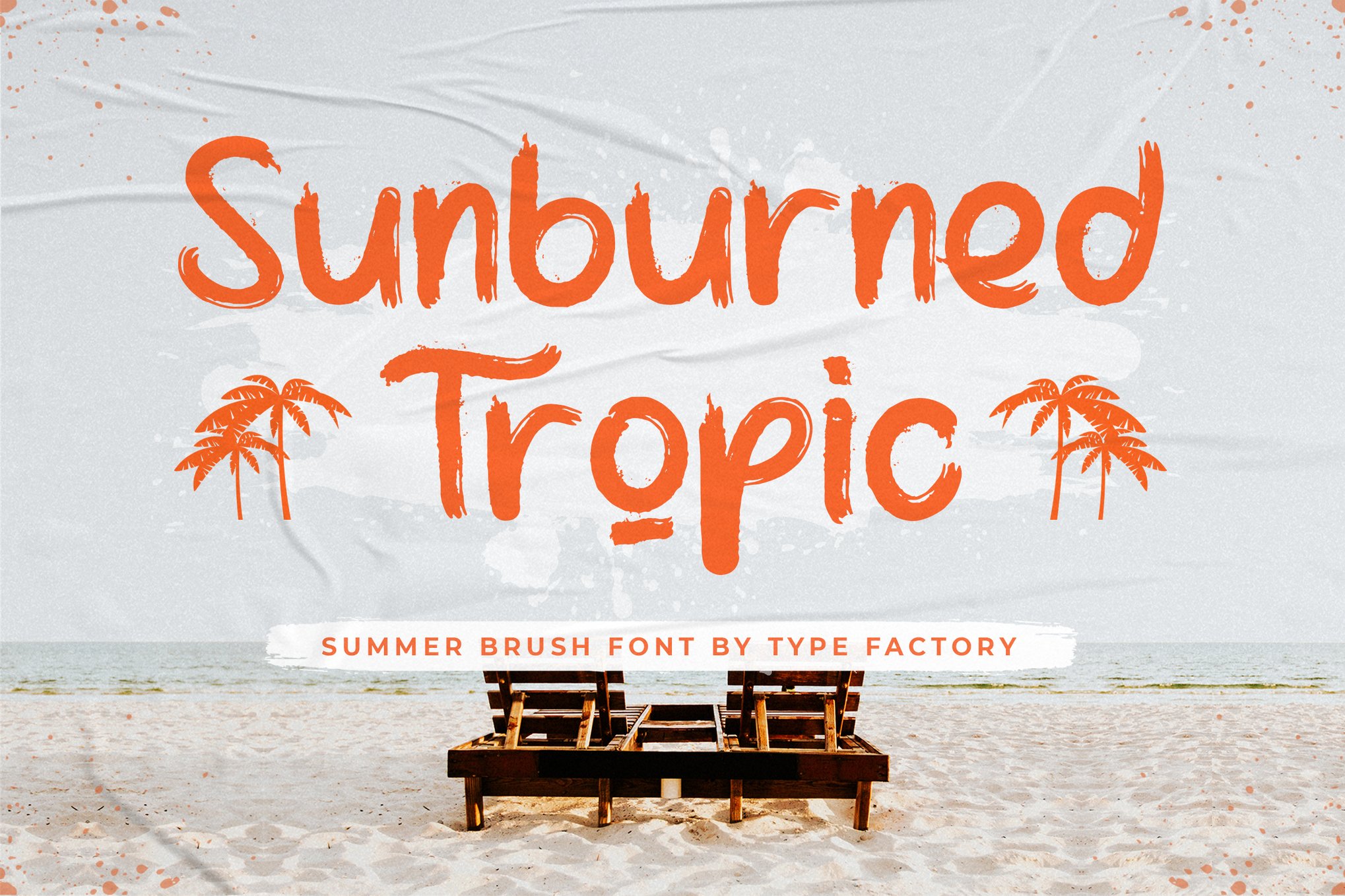 Sunburned Tropic - Australian Brush Font