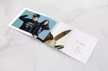 First alternate image for Sunday Minimal Lookbook Template