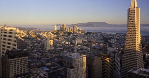 San Francisco, CA sunrise