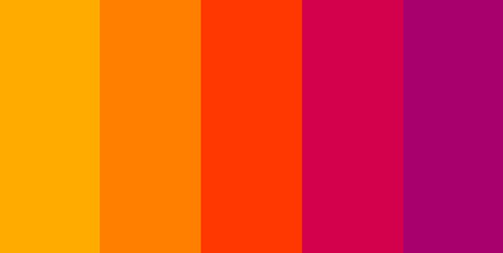 Image result for warm colour palette