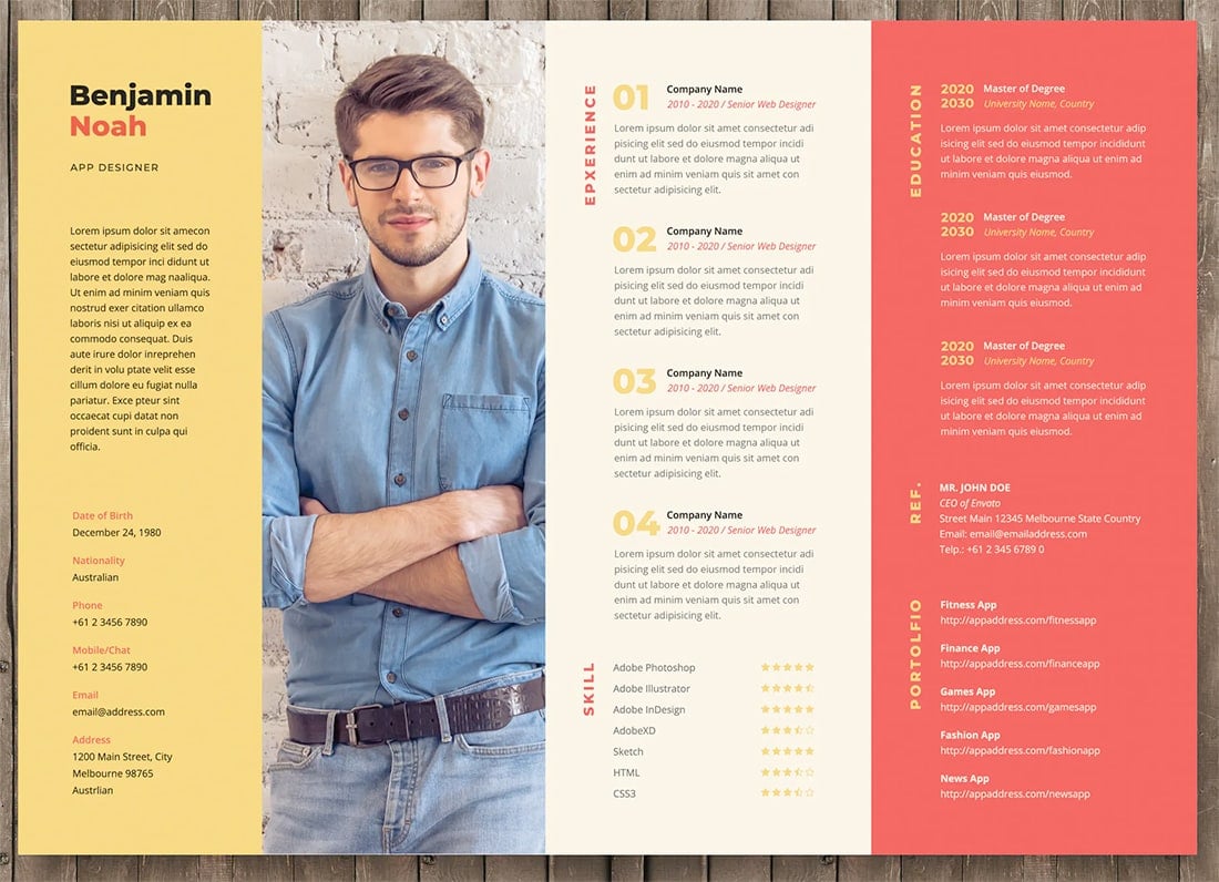 super-bright-resume 20 Stylish Resume Color Schemes for 2021 design tips