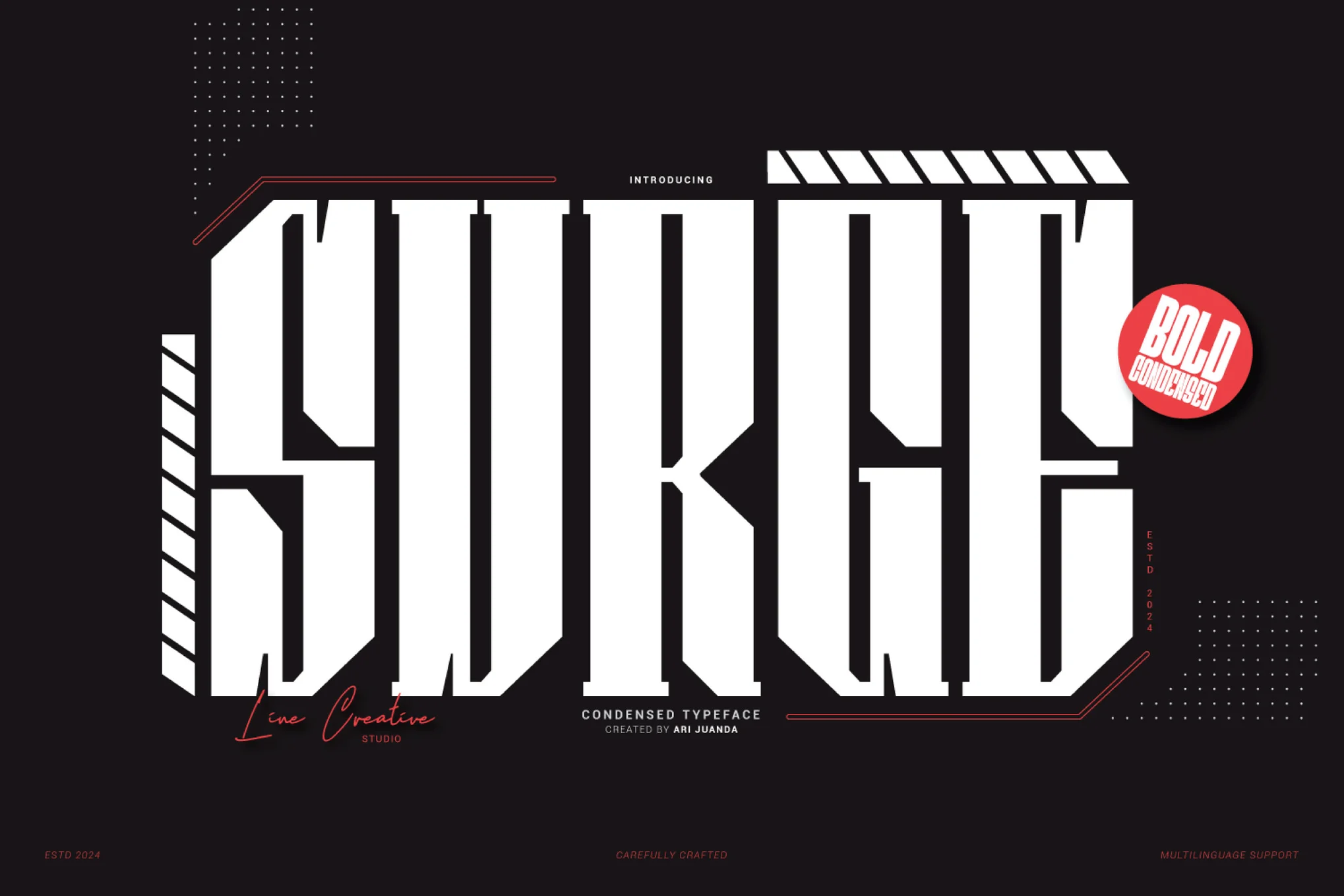 Surge - Modern Slab Serif Font