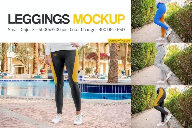 View Information about Sweatpants & Leggings Mockup Set