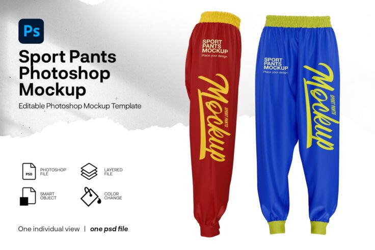 View Information about Sweatpants Sportpants Mockup