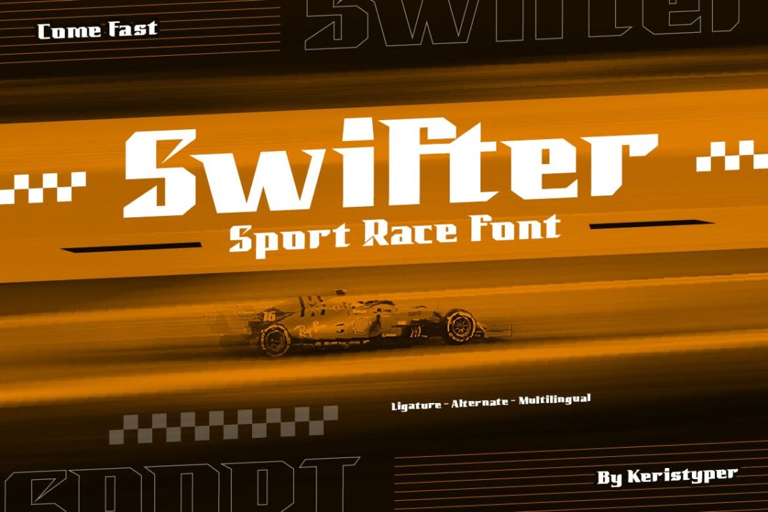 Swifter Font | Design Shack