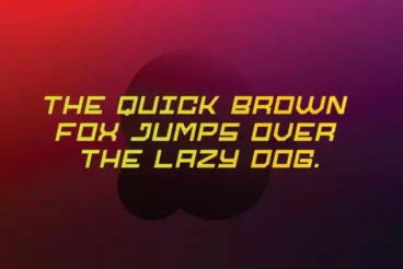 First alternate image for Sybre Modern Cyberpunk Font