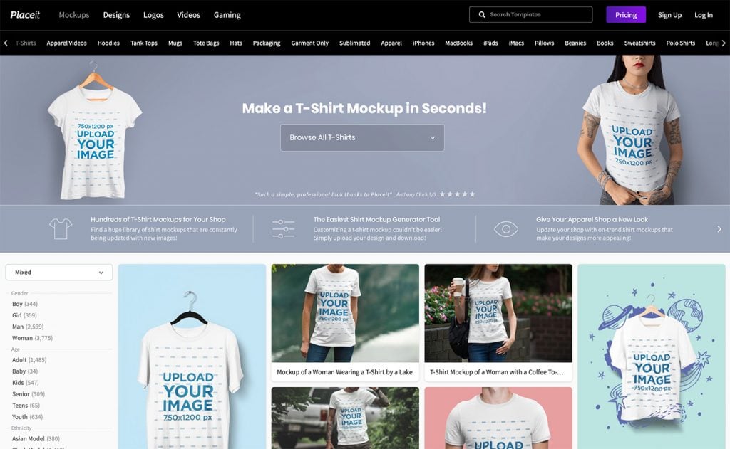 30+ Best T-Shirt Mockup Templates 2021 (Free & Premium) | Design Shack