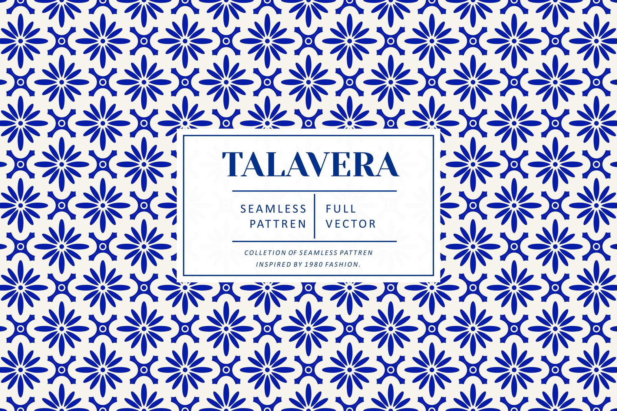 Talavera Mosaic Tile Seamless Texture