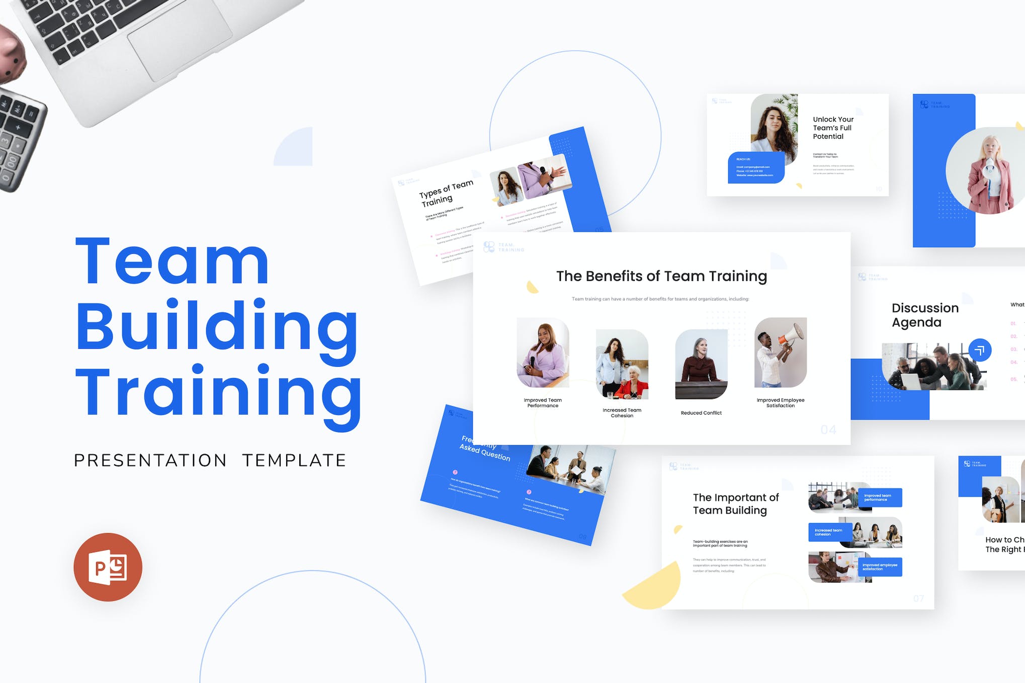 Team Building Training PowerPoint Template