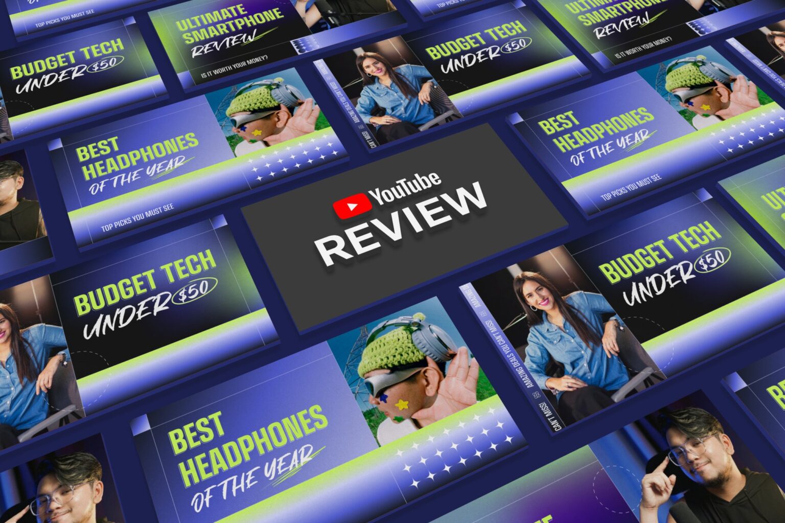 65+ Top YouTube Thumbnail Templates in 2026 | Design Shack