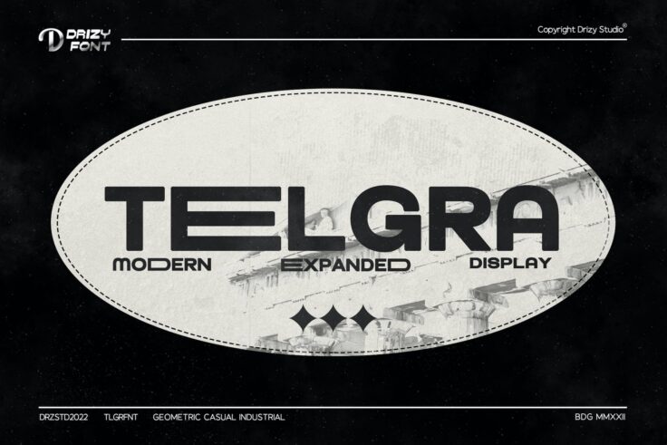 View Information about Telgra Modern Expanded Font