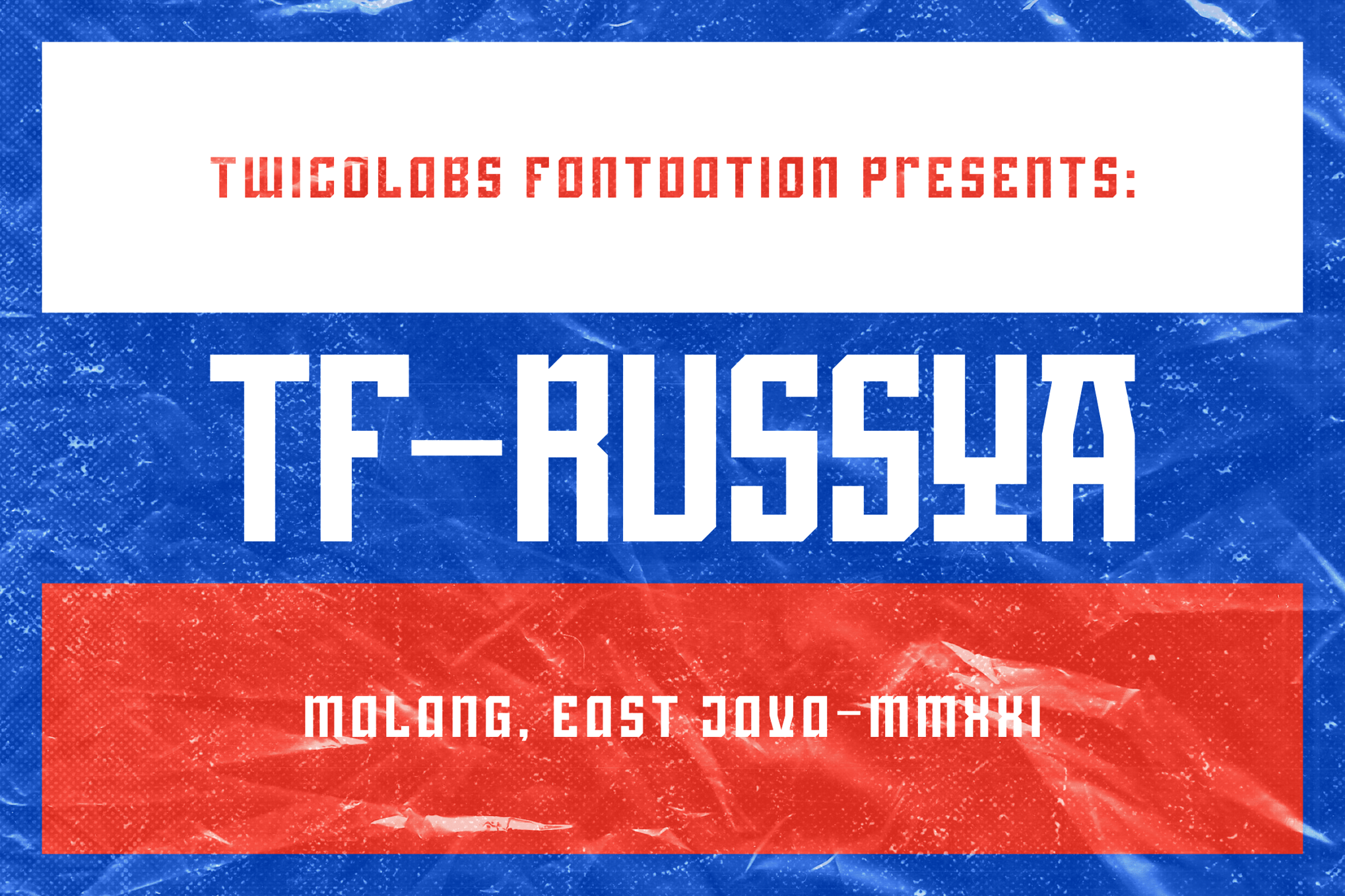 TF-Russya - Russian Style Font