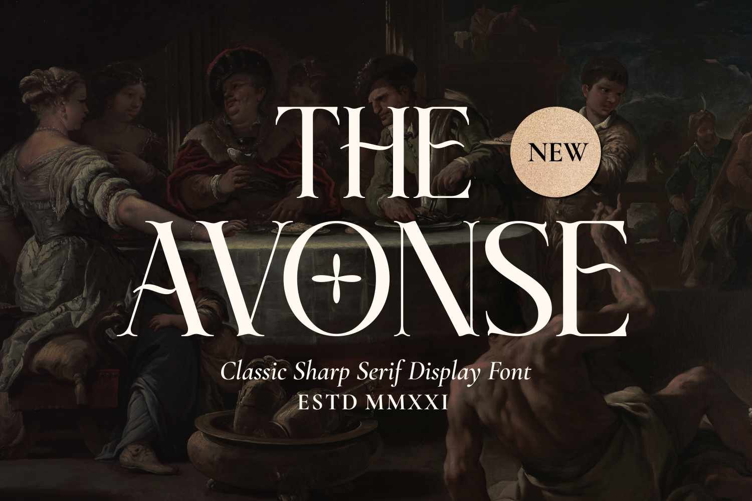 The Avonse - Sharp Renaissance Font