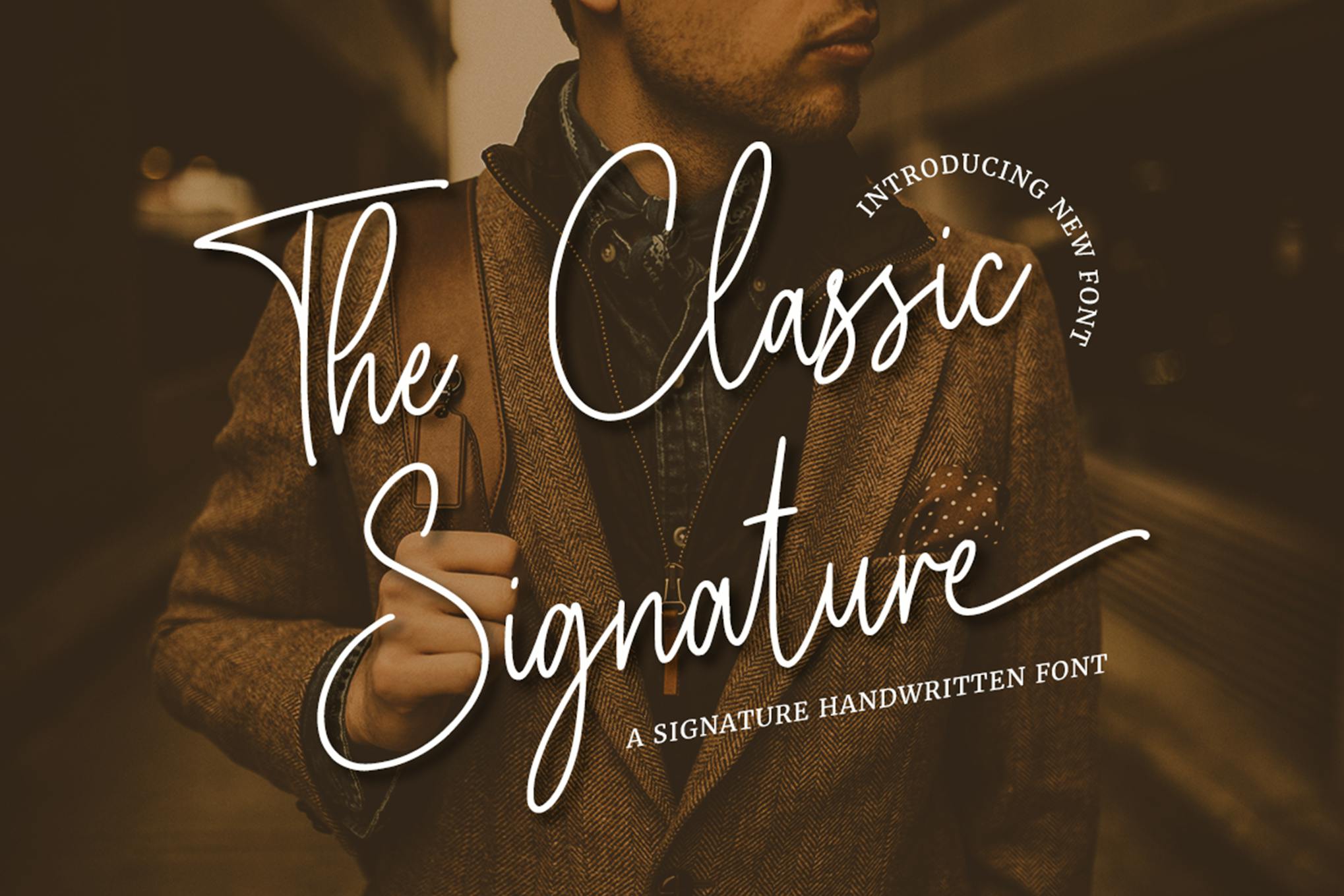 The Classic Signature Handwritten Font