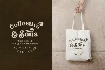 Second alternate image for The Foldnick Vintage Decorative Font