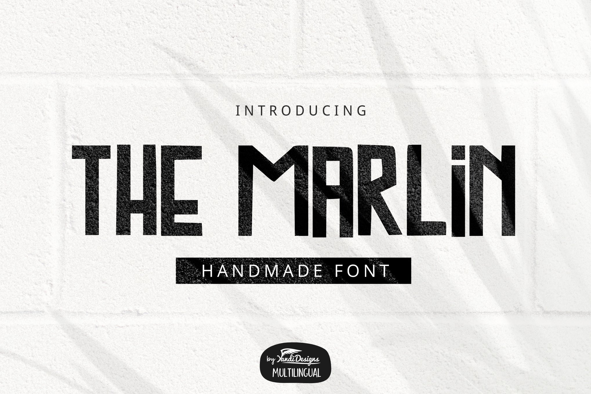 The Marlin - Handmade Spanish Style Font