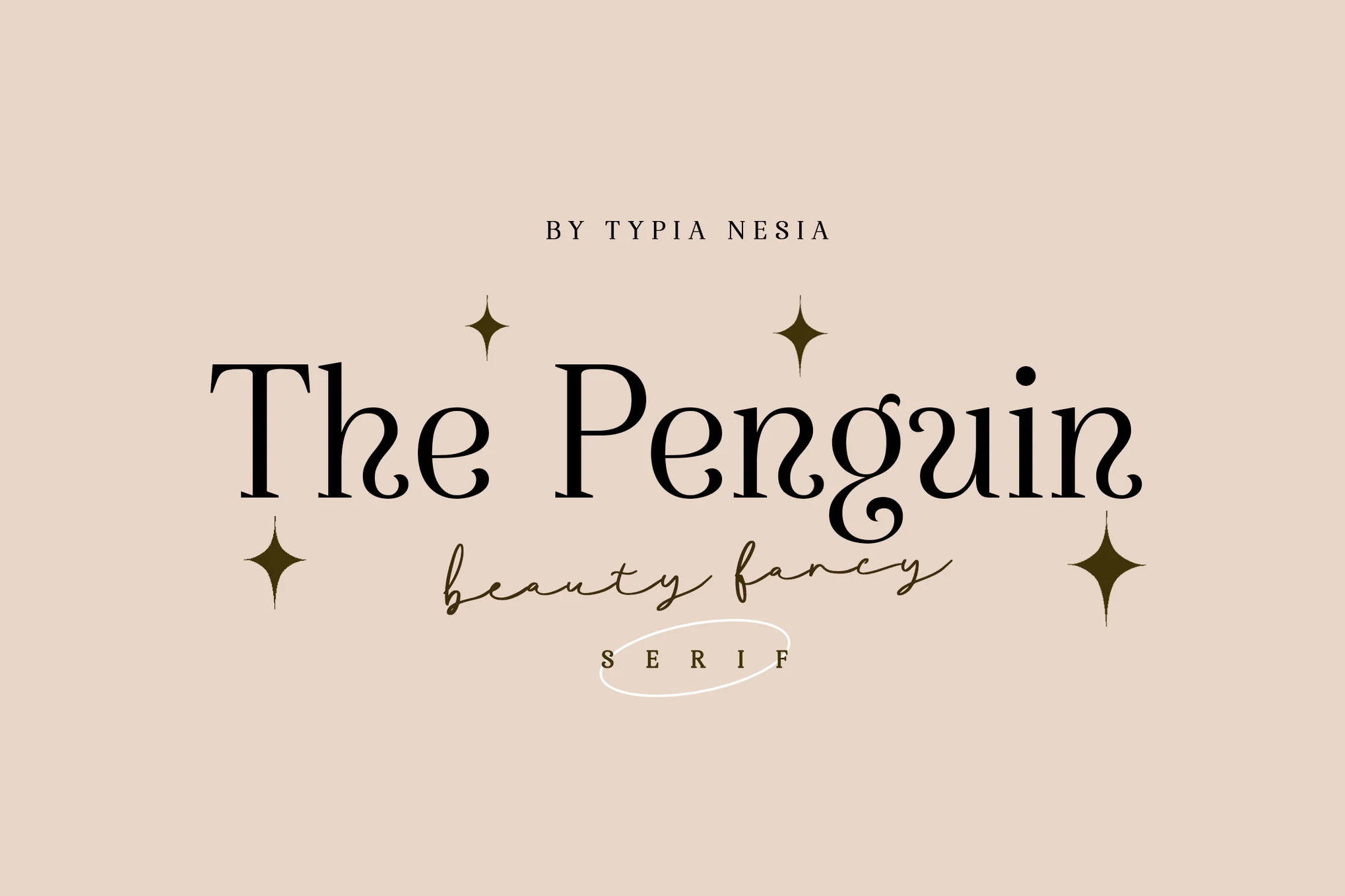 The Penguin - Fancy Classic Serif Font