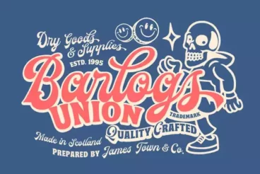 Second alternate image for The Rawnste Baseball Jersey Font