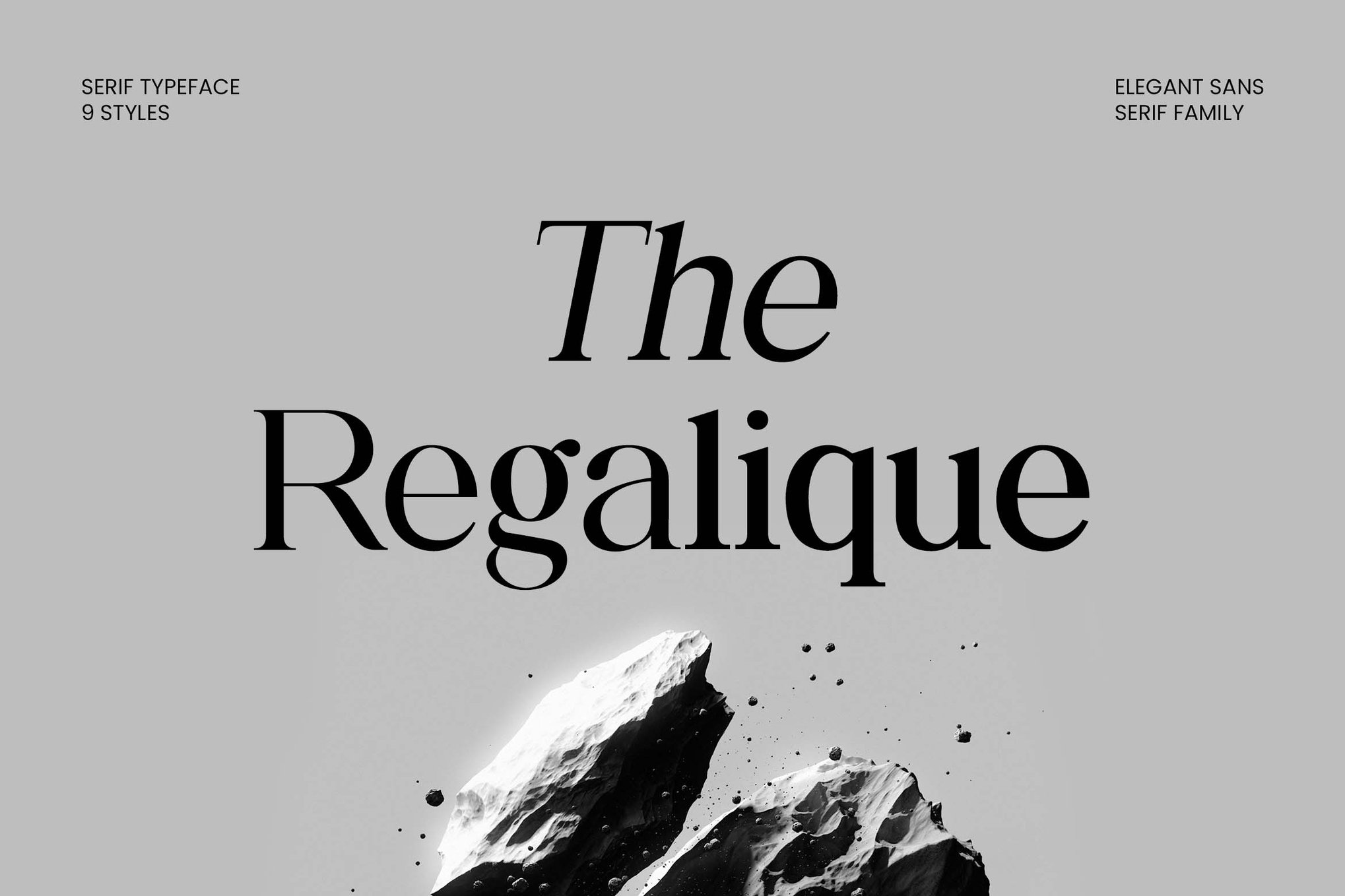 The Regalique - Elegant Book Font