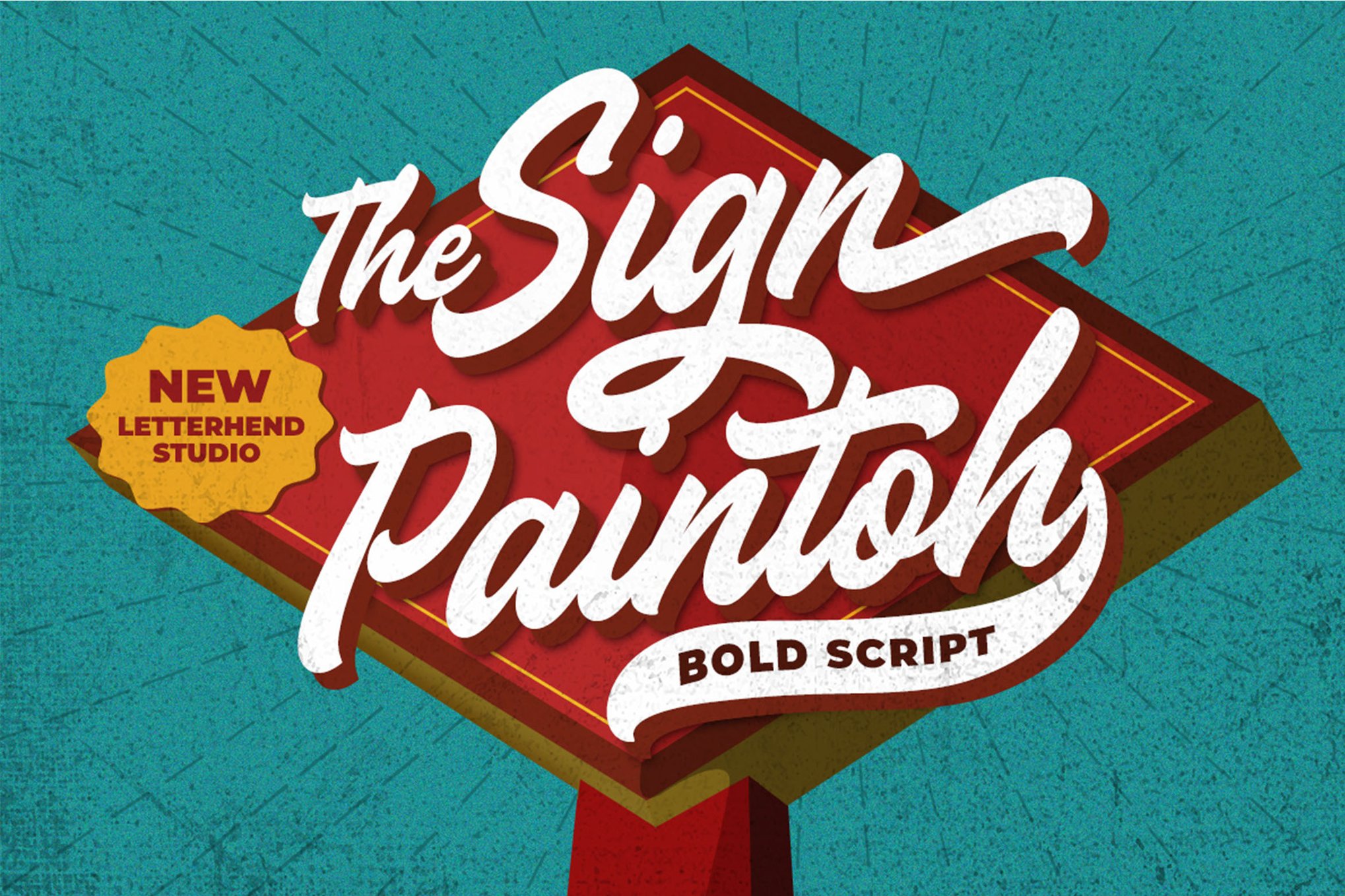 The Sign Paintoh - Street Sign Font