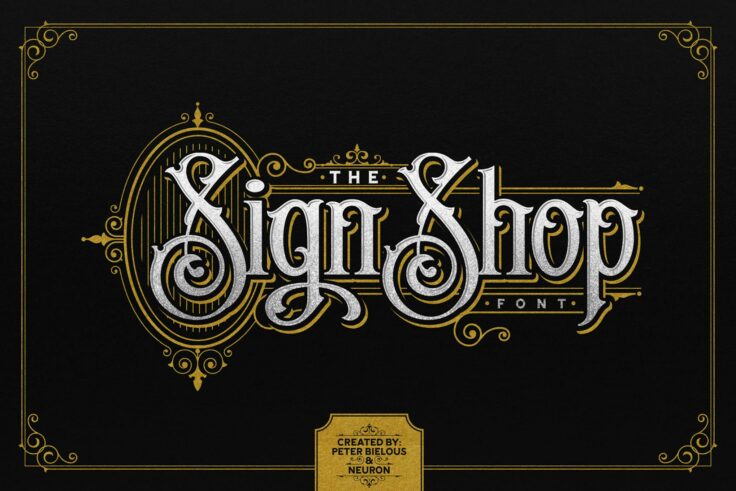 View Information about The Sign Shop Font