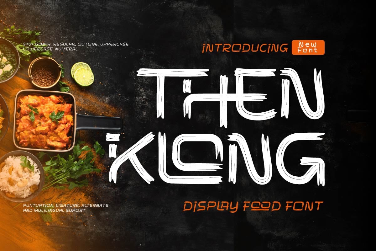 Then Klong - Fuente con temática alimentaria