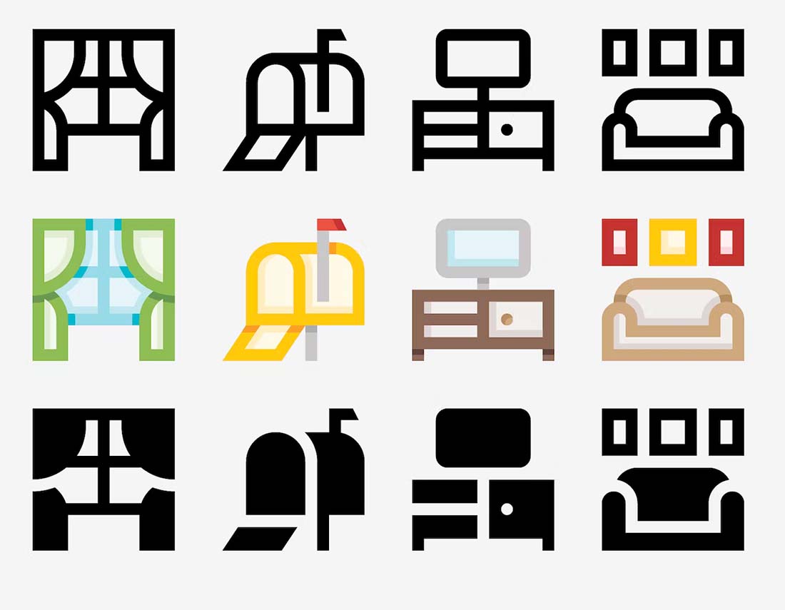 Product Category Icons  Icon, Icon design, Creative professional