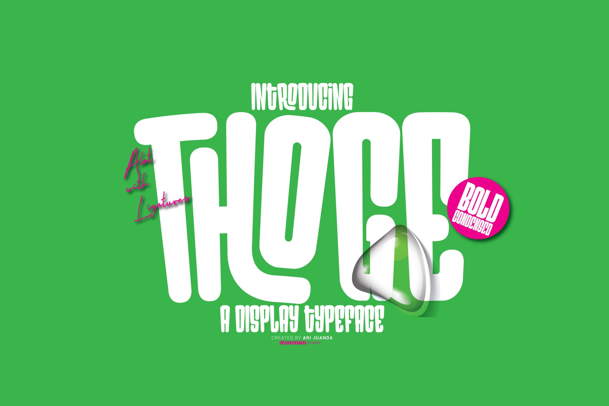Thoge - Creative Cricut Font