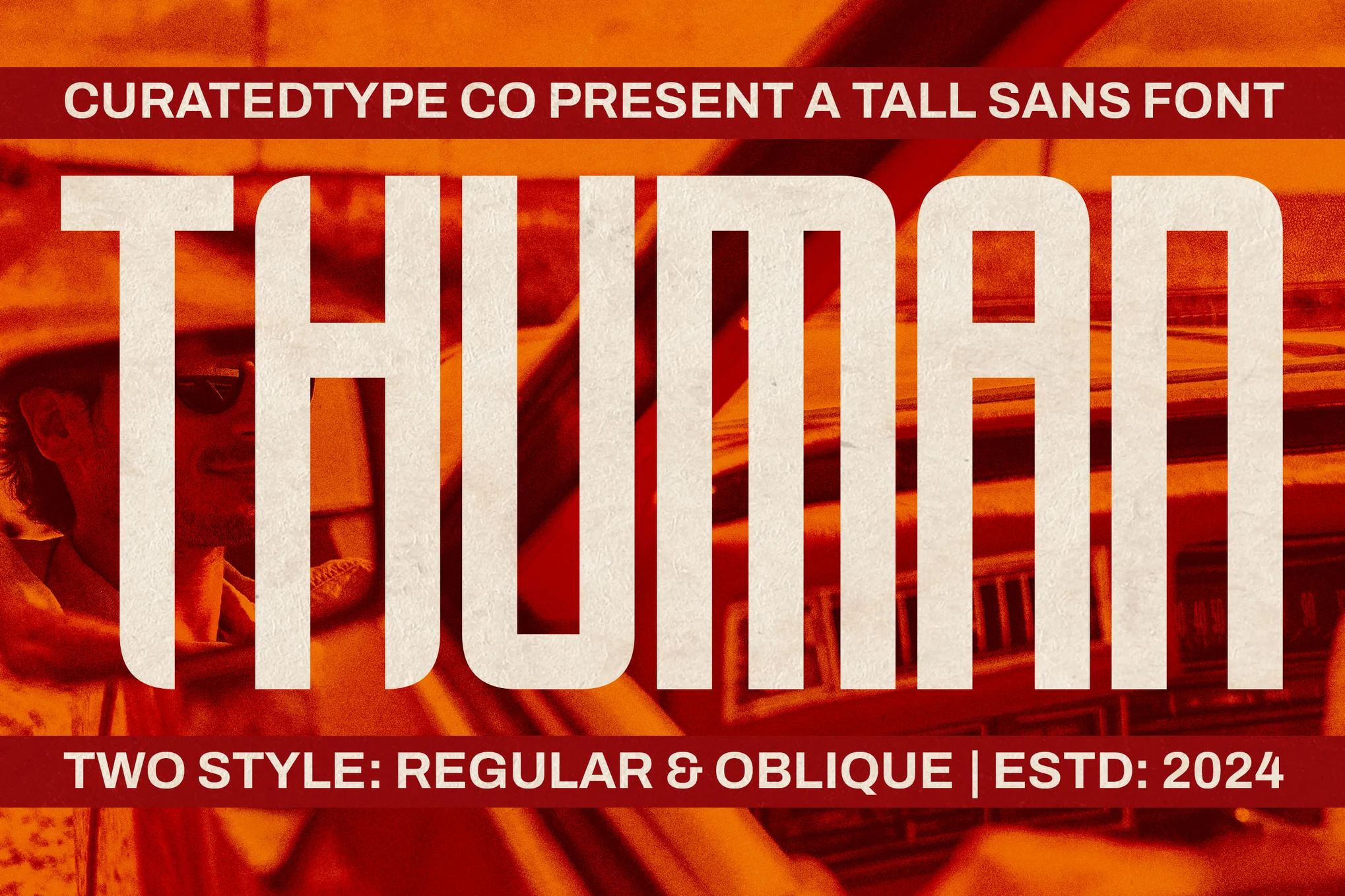 Thuman - Tall Condensed Font