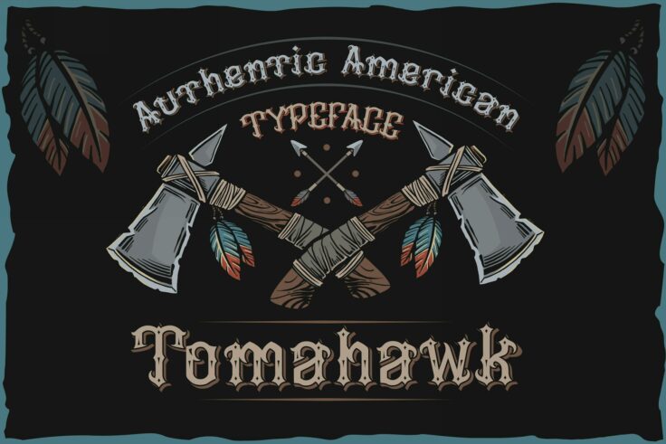 View Information about Tomahawk Typeface