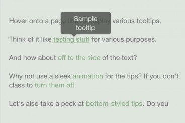 Building HTML5 and CSS3 Anchor Link Tooltips