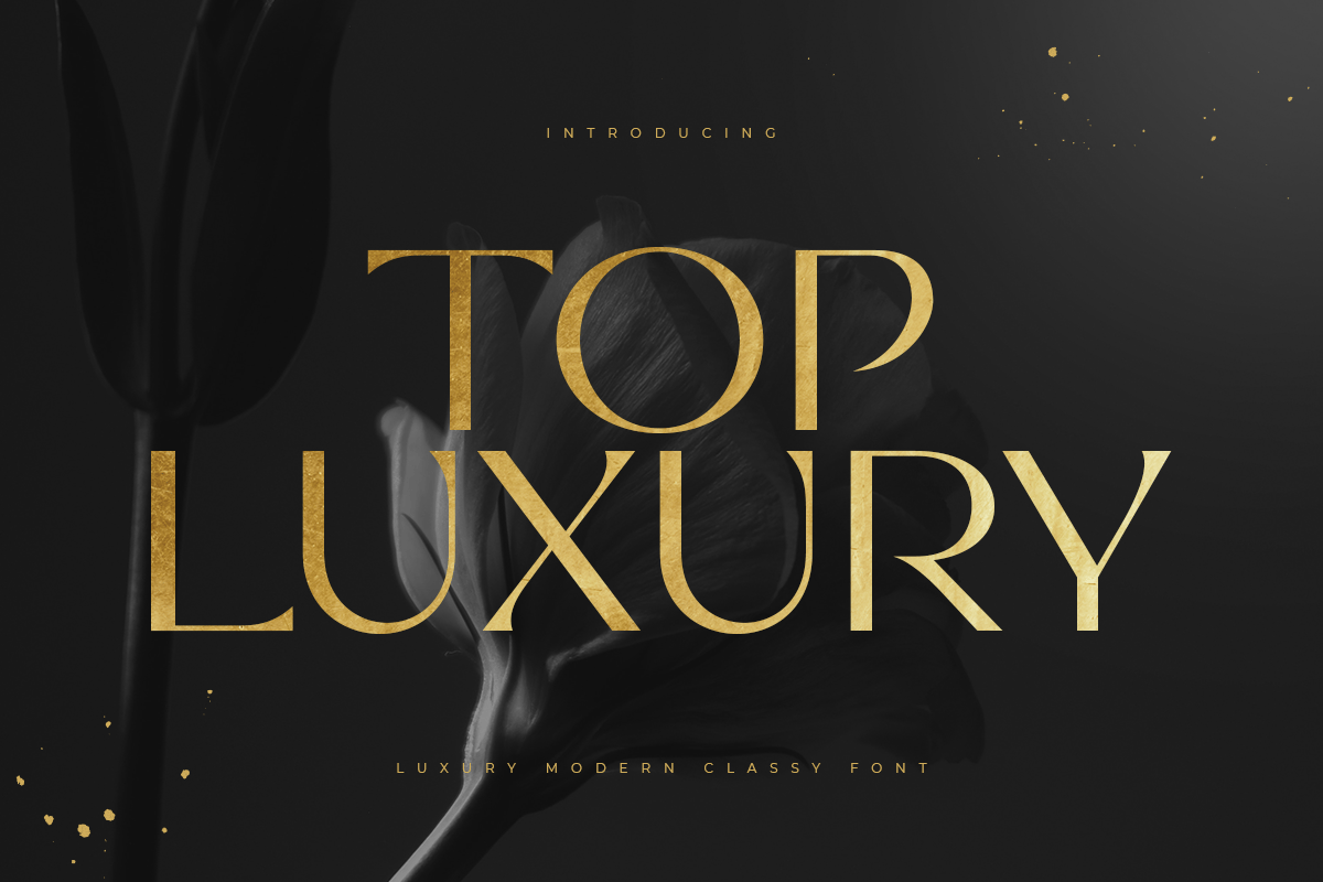 Top Luxury - Elegant & Classy Font