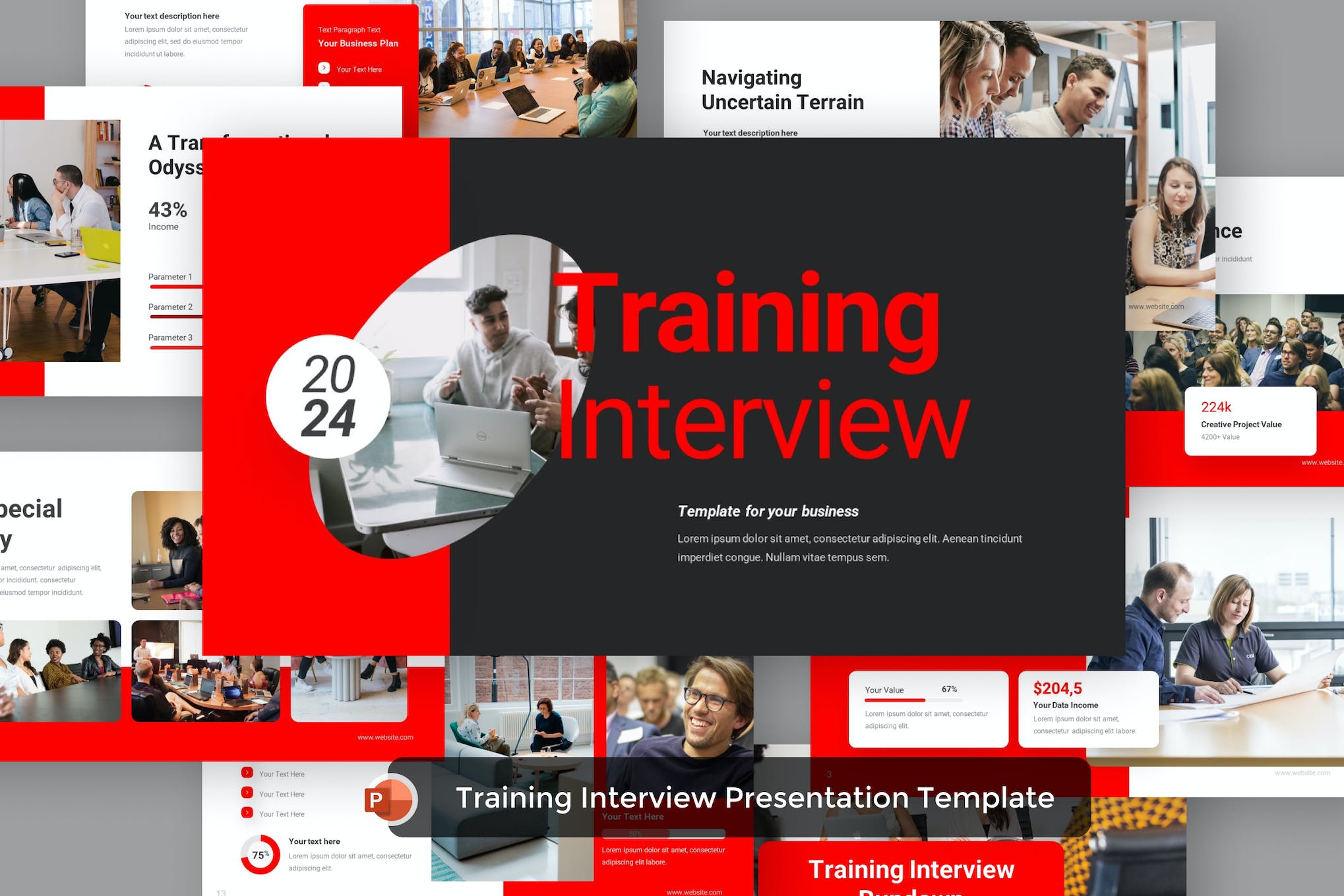 Training Interview Presentation for PowerPoint