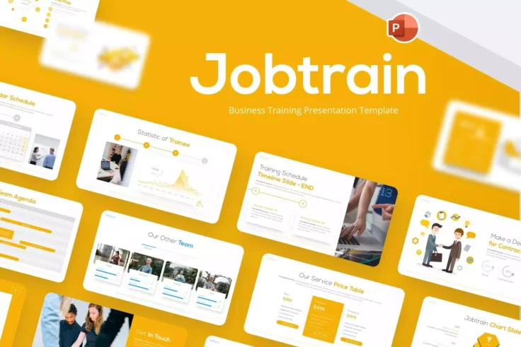 View Information about Jobtrain Training PowerPoint Template