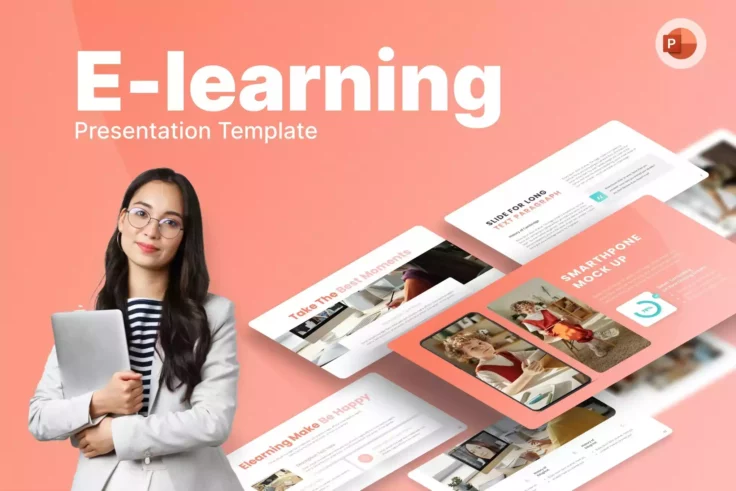 View Information about Online Education PowerPoint Template