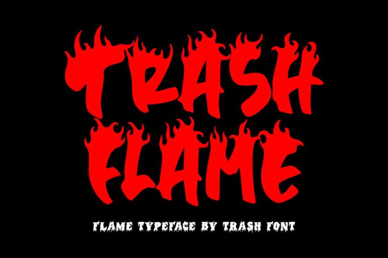 20+ Best Fire & Flame Fonts for on-Fire Typography | Design Shack