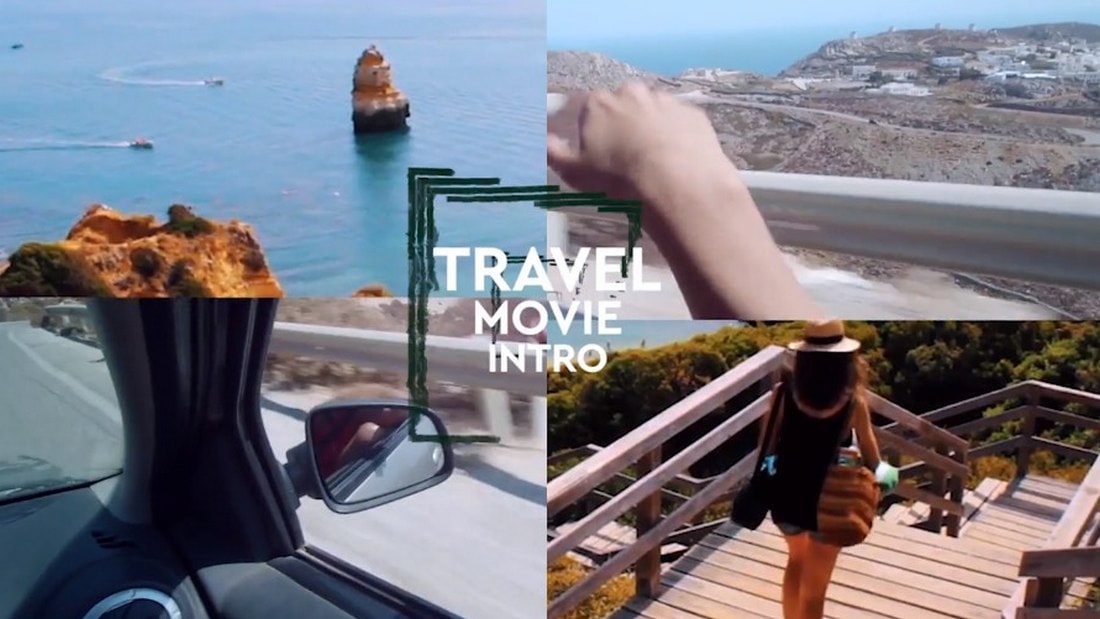 travel - premiere pro intro template