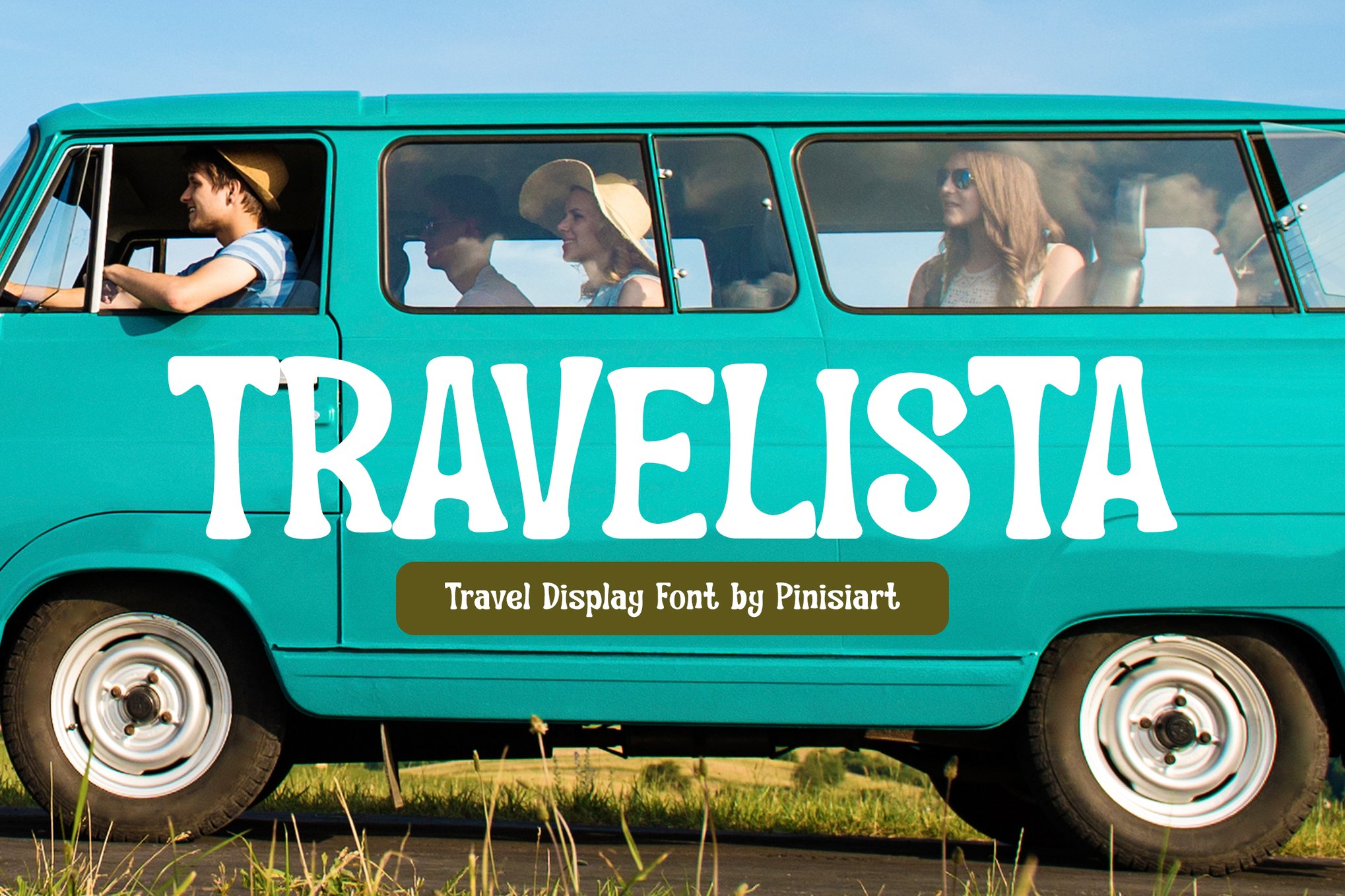 Travelista - Playful Serif Font for Logos